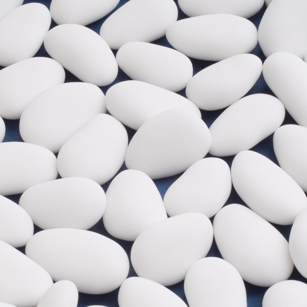 Classic Mandorla Confetti - White
